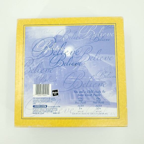 The Polar Express 2-In-1 Puzzle Set (Child & Adult) 2004 - Picture 2 of 10